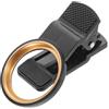 VILLFUL Lente per Telefono Clip Filtro Fotografico Accessorio Comodo per Smartphone Strumento Portatile per Macchina Fotografica Clip per Obiettivo Sostituibile