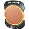 Generic Filtro per DJI OSMO POCKET3, polarizzatore CPL ND32 in metallo, accessorio magnetico regolabile ND64/PL per fotocamera, vetro ottico multistrato (ND8/PL) (ND16/PL)