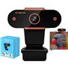 syayw Videocamera HD per computer | Mini telecamera di trasmissione live regolabile | Webcam ad alta risoluzione per classi, videoconferenze e trasmissioni in diretta