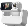 WheatThrive Mini fotocamera indossabile da 2,7 K, 1,44 pollici, IPS HD 1080p, con custodia di ricarica e registrazione in loop, per lavoro e viaggi (bianco)