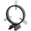 LQYXGS Accessori per telescopio Set di anelli guida da 60 mm, anello guida astronomico a tre punti, 1 piastra, 1 anello, 4 viti, colore rosso e nero(Schwarz)