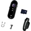 CAZSTYK Fotocamera tascabile estremamente sottile, 2 ore di durata della batteria, 1080p 720p, ideale per ciclismo, alpinismo, sport, tasca per pollice