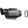 Whychstore Monoculare per visione notturna, zoom 4K 3600 mAh, ricarica USB-C, zoom digitale 28x, risoluzione immagine 64M-8M, salva foto, video per campeggio e sorveglianza (D15+1)