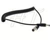 HangTon Connect B4 ENG Servo Zoom Lens A spirale Cavo di alimentazione Hirose 6 Pin Femmina DC Barrel per DSLR fotocamera