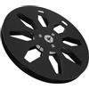 aeun Bobina di Prelievo, Bobina Vuota in Lega di Alluminio da 1/4 7 Pollici per Lettore di Nastri da Bobina a Bobina (BLACK)