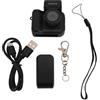 Spacnana Fotocamera Sportiva, Video Clear 1920x1080p 1080p, Schermo Colorato con Torcia, Lente Largo Ad Angolo a 160 Gradi, Interfaccia di Tipo C