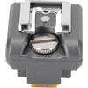 Plyisty Adattatore per Scarpe Calde per Flash, Adattatore per Supporto per Scarpe Calde per NEX-3 C3 F3 NEX-5 NEX 5N 5R 5C 5T, Facile da Installare e Smontare (BLACK)