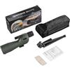 Oxxggkao Monoculare impermeabile Esplorazione Pieghevole Regolabile Conchiglie Oculari Texture per Campeggio Escursionismo Bird Watching Presente Monoculare Portatile