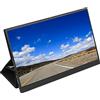 Goshyda Monitor Portatile, Monitor Touch Screen FHD IPS da 17,3 Pollici 1080P con Coperchio, Monitor da Gioco con Display HDR HDMI USB C, Schermo Esterno per PC Portatile