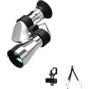 Mengshen Telescopio monoculare 8 x 20, ingrandimento 8x, con adattatore per telefono, portatile, per viaggi all'aperto, bird watching