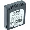 vhbw batteria compatibile con Panasonic Lumix DMC-FZ10, DMC-FZ15, DMC-FC20, DMC-C20, DMC-FZ1B, DMC-FZ2, DMC-FZ1 fotocamera (550mAh, 7,2V, Li-Ion)