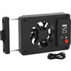 Fydun Ventola di Raffreddamento della Fotocamera 5 velocità Flusso D'aria Potente Design della Batteria a Lunga Durata Prestazioni Silenziose Uso Esterno per Fotocamera RP A7C ZVE10