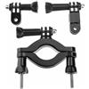 Goliton® Bike Bicycle Rig roll bar manubrio reggisella supporto per GoPro Hero/3 +/3/2/1- nero