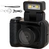 Generic Videocamera Vintage - Videoregistratore Classico 1080p, Videocamera vecchia scuola | Videocamera Digitale Antica Compatta con Torcia a LED, Videocamera Retrò per la registrazione Vlogging