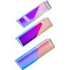 LXXOZ 1 pz 14x14x87mm Vetro Ottico Ad Angolo Retto Riflettente Triangolare Prisma for Insegnare Lo Spettro Della Luce Arcobaleno Prisma