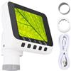 Fafeicy Oculare Elettronico WiFi Portatile con Schermo 2,8 Pollici Fotocamera 1080P 2MP per Telescopi e Microscopi per Escursionismo e Birdwatching