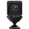 BJdfgE X6 Mini IP Camera WiFi Telecamera sportiva HD 1080P Wireless Sorveglianza di sicurezza Batteria integrata Visione notturna Smart Home Micro Cam