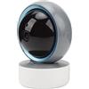 Tomantery Telecamera con Testa a Sfera Wifi Smart 1080P con Rilevamento del Movimento per Visione Notturna per Materiale ABS di Sicurezza Interna