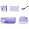 Uqezagpa Protezione sottile in silicone per Pocket 3 Action Camera Lens Protector Screen Shield resistente agli urti antiscivolo Grip Cover in silicone per Action Camera