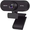 NGBFF Webcam HD 1080P for computer desktop e laptop Mini webcam USB con microfoni Copertura for webcam