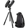 BRESSER NIGHTEXPLORER 15X50 PRISMATICI C/TRIPODE E Zaino Nero