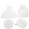 Housoutil 2 Set Di Abiti Per Foto Di Grembiule Per Vestito Da Chef Per Bambine Costume Da Chef Per Bambine E Grembiule Per Grembiuli