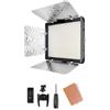 JOJIDE Fotocamera 3200k-5500K Luce video a LED opzionale con adattatore di alimentazione CA + KIT batteria NP770(Kit 9)