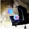 Artsim Prismi e caleidoscopi Collana regalo leggero con catena sospesa, cubo di luce con prisma colorato Kit di ottica per aule di scienze (Color : Necklace 20mm Box)