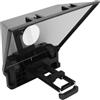 Plyisty per TP2A Teleprompter da 8 Pollici, Supporto per Suggerimento Grandangolare, Telecomando e Connessione Bluetooth, per Tablet, Smartphone, Insegnamento Online DSLR...