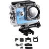 Bonbela 7 Colori DV DV Kit Outdoor Ciclismo Sport Mini Action Camera Videocamera (blu)
