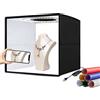 JOJIDE Softbox 3 modalità di luce a colori Lightbox dimmerabile Led Ring Light Box Photo Lighting Studio Shooting Tent Box 6 fondali a colori(25X25cm)