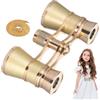 EPIGEIST Binocolo 3x25 in Lega di Alluminio Oro ad Alta Definizione