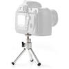 Eurosell - Mini treppiede da tavolo, 15 cm, a 3 livelli, per fotocamera digitale Canon Medion Nikon Samsung ecc.