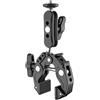 FHGSPQWM Supporto a morsetto regolabile a 360 gradi con attacco a slitta fredda da 1/4 per fotocamera sicura e montaggio di accessori super morsetto