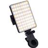 Whoasyst Luce ricaricabile di selfie della batteria LED 1500mAh per le videochiamate di fotografia dello studio