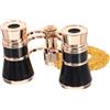 HOMSFOU Binocolo Visione Notturna 3x25 Nero in Lega di Alluminio | Binocolo Teatrale, Binocolo Professionale Potente, Binocolo Visione Notturna e Termica