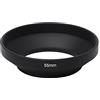 KASFDBMO Paraluce grandangolare in metallo a vite 39/40,5/43/46/49/52/55/58/62/72 mm per fotocamera DSLR cappuccio per protezione