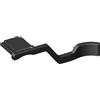 iShoot Pulsante per pollice in metallo compatibile con fotocamera Fujifilm Fuji X-T50, impugnatura per pollice con tappo di copertura per montaggio a slitta calda, impugnatura per dita, estensione per