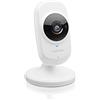 Motorola Lifestyle Focus 68 - Telecamera Sorveglianza Domestica HD 720P - Monitoraggio Wifi Tramite Uno Smart Phone per la Casa - Bianco
