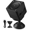 DMETE Fotocamera F9 HD 1080p Night Vision Night WiFi wireless WiFi Camera sportiva magnetica A9 Videoregistratore