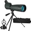 burko Telescopio monoculare 20-60X monoculare con supporto per smartphone e treppiede, monoculare BAK4 prisma potente e impermeabile, dispositivo di visione notturna per birdwatching, campeggio, R