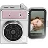 JSGHGDF Telecamera CCD in stile retrò con risoluzione 1080P e schermo ribaltabile a 180 gradi per fotografia vintage fotocamera CCD tradizionale