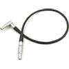 Wnmzxc Tera~ek Bo~d AR~I Alex~a Cavo di alimentazione della macchina fotografica 0B 2 Pin ad angolo retto a 2 Pin Ti~ta cavo di alimentazione (dritto al gomito, 80cm)