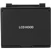 Generic Parasole per Monitor LCD Pieghevole per D850, Robusta Copertura dello Schermo della Fotocamera per Protezione Antigraffio, Facile Installazione