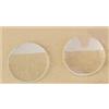 Artsim Prismi e caleidoscopi 2 pezzi di attrezzatura for esperimenti ottici, diametro 5 cm, ottica, doppia lente concava convessa Kit di ottica per aule di scienze (Color : Double Concave, Size : 50MM_-90M