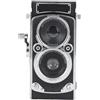 XUMIUZIY Camera Digitale in Miniatura Vintage, Autofocus da 12 MP, Video FHD 1080p, Fotocamera Digitale in Stile TLR Portatile con Schermo HD da 1,54 Pollici, Batteria da 1200 MAh, Adatto