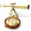 Ganga Nautical Telescopio nautico Alidate 30,5 cm con bussola in ottone antico da collezione decorazione per la casa regalo fatto a mano 12 telescopio con bussola ottone antico da collezione decorazione per la casa