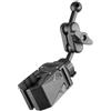 Oxxggkao Supporto a morsetto con testa a sfera da 17 mm e supporto clip di sicurezza per video dinamico 1/4 adattatore morsetto