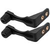 Happyyami 2pezzi Adattatore Per Binocolo Montatura Fotografica Compatibile Telescopi Singoli e Doppi Design Sagomato Per Stabilità