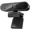 TIEOAXFT Webcam for streaming live e conferenze a 60 FPS 1080P, doppio microfono con cancellazione del rumore, messa a fuoco automatica HDR | Copertura for la privacy | H.264 USB riproduzione
